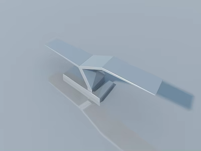 Modern Swing Door Design With Sleek Aluminum Frame And Smooth Surface 3d model