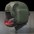 Pilot Helmet Helmet Flight Helmet Flying Helmet Low Face Number Low Model Simple Model Game Sub-era Film and Television Level Super Realistic High Precision 3d model