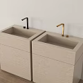 Modern sink faucet 3d model