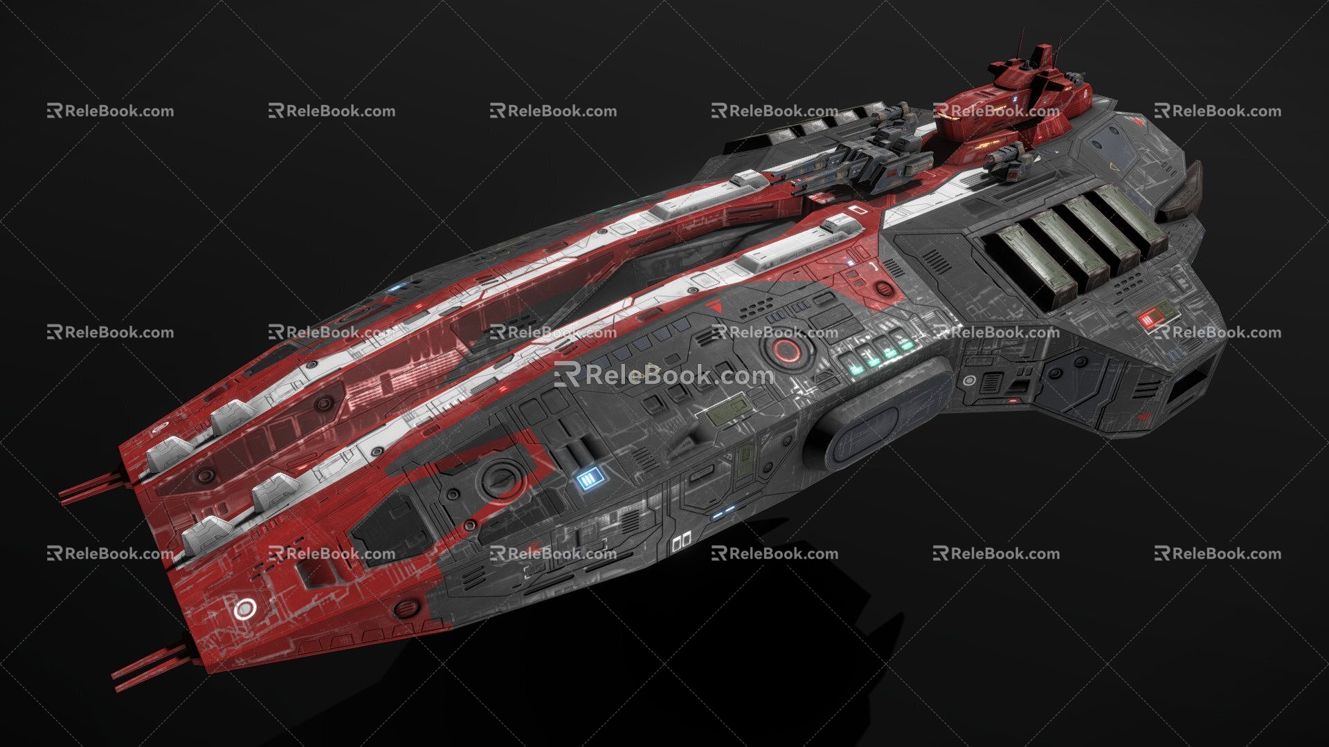 Pirates Destroyer Gunner 3d model