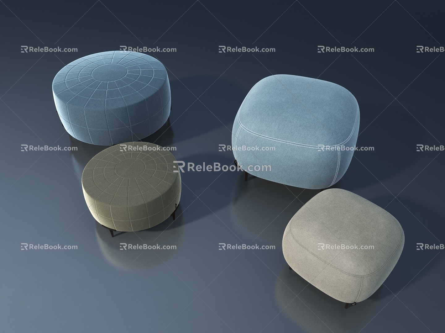 Sitting stool 3d model