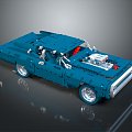 Modern Toy Car Lego Car Building Blocks Car Lego Toy Car Cartoon Car 3d model