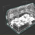 Box Treasure Box Storage Box 3d model