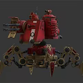 Modern Robot Warrior Robocop 3d model
