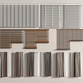 Various Modern Curtain Styles Featuring Vertical Blinds Wooden Slats And Fabric Panels