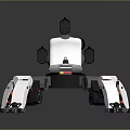 Mech Warrior Mech Soldier Machine Battlearm Mechanical Battlearm Machine Fighter Robot 3d model