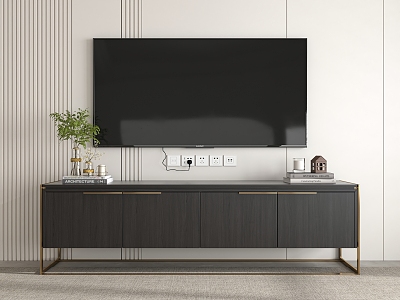 Modern TV Cabinet 3d model