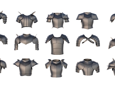 Armor coat material combination model