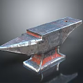 Heavy Duty Metal Blacksmith Anvil With Solid Base For Workshop Forging