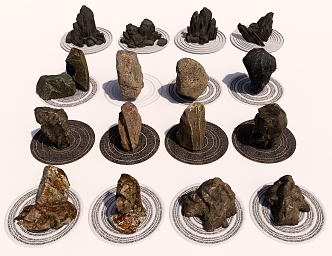 Landscape Stone Whole Stone Landscape Stone 3d model