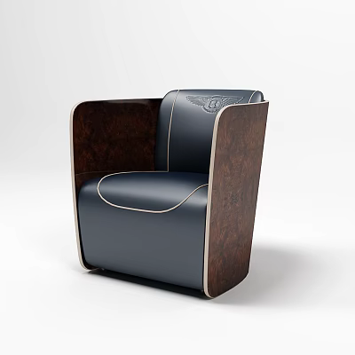 Modern Single Sofa Bentley Armchair 3d model