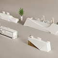Reception Desk 3d model