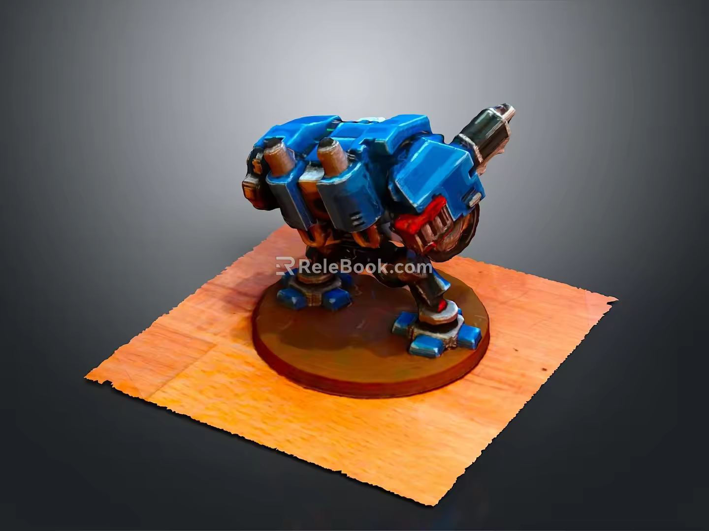 Mech Warrior Mech Soldier Machine Battlearm Mechanical Battlearm Machine Fighter Robot 3d model
