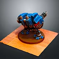 Mech Warrior Mech Soldier Machine Battlearm Mechanical Battlearm Machine Fighter Robot 3d model