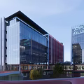 Modern style complex 3d model