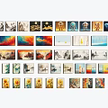Diverse Oil Paintings Wall Art Collection With Various Styles Themes And Artistic Designs