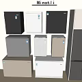 Minotaur Refrigerators And Freezers Display With Various Styles Colors And Designs