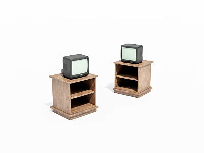 Old TV. 3d model