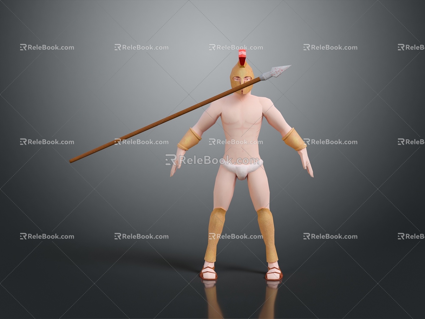 Western Samurai Western Warrior Western Hero Western Warrior Knight Hero Ancient Warrior Paladin 3d model