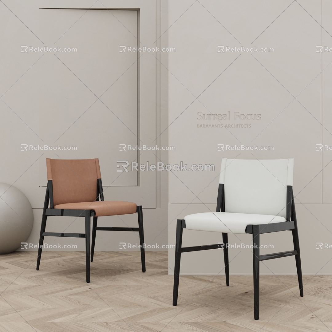 Modern Dining Chair 3d model