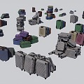 Duffel bag 3d model