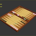 Backgammon Play Backgammon 3d model