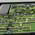 Integrated Garden Landscape Master Plan Featuring Green Spaces And Path Layout