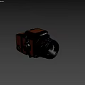Vintage Bronica Medium Format Camera With Wooden Body And Large Lens