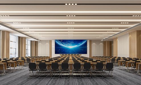 Modern Conference Hall Conference Hall 3d model