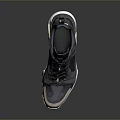 Modern Casual Style Sneakers Featuring Mesh Upper Blue Gray Beige Color And White Sole Design