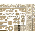 new chinese style carved 3d model
