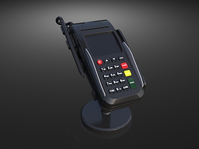 POS machine 3d model