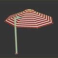 Umbrella umbrellas outdoor items realistic 3d model