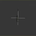 Military Camouflage Helicopter With Main Rotor Tail Rotor Side View And Gray Background