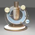 Golden Art Installation Featuring THE WHOO Bottle With NEW Label And Day Night Revitalizing Elements
