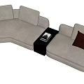 Modern Minotti Multiplayer Sofa 3d model