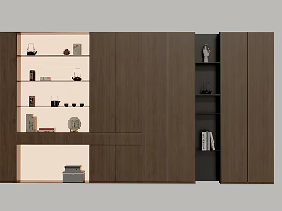 Italian Bookcase 3d model