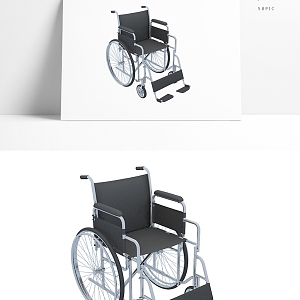 Modern Wheelchair Products for the Disabled 3d model