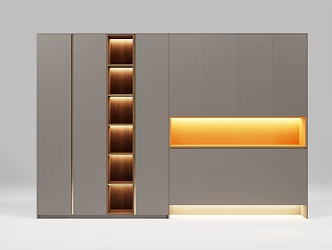Smart Entrance Cabinet 3d model
