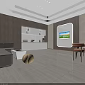 Modern Bright Bank Lobby Interior With Elegant Brand Wall And Smooth Marble Floor Design