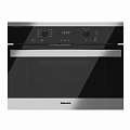 Modern Miele Oven With Digital Display Control Panel And Black Glass Door