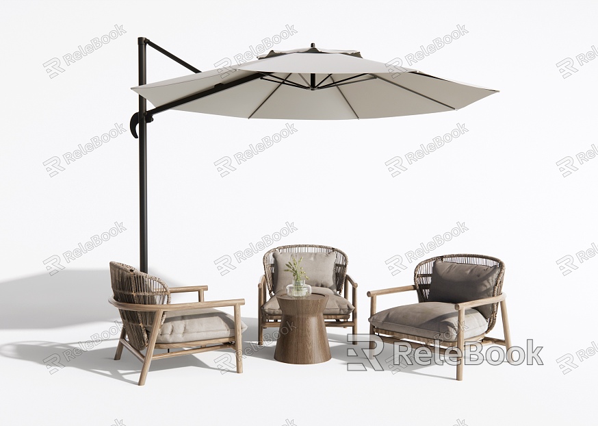 Modern Outdoor Table and Chair Outdoor Leisure Chair model