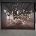 Conference Room 3d model