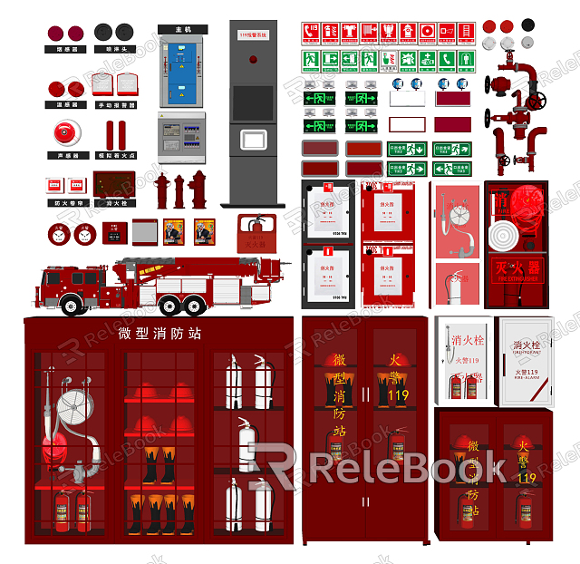 modern fire fighting equipment fire equipment model