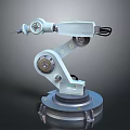 Modern Mechanical Arm Robot Arm Mechanical Arm Robot Arm Robot 3d model