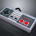 Nintendo Classic Game Controller With D pad Select Start And Red Buttons