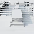 Modern School Building Design With Contemporary Architecture Open Layout And Large Glass Windows