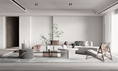 The Silent Living Room 3d model