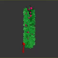 Festive Christmas Wreath Themed Clothing Accessories With Green Pine Red Berries And Bow