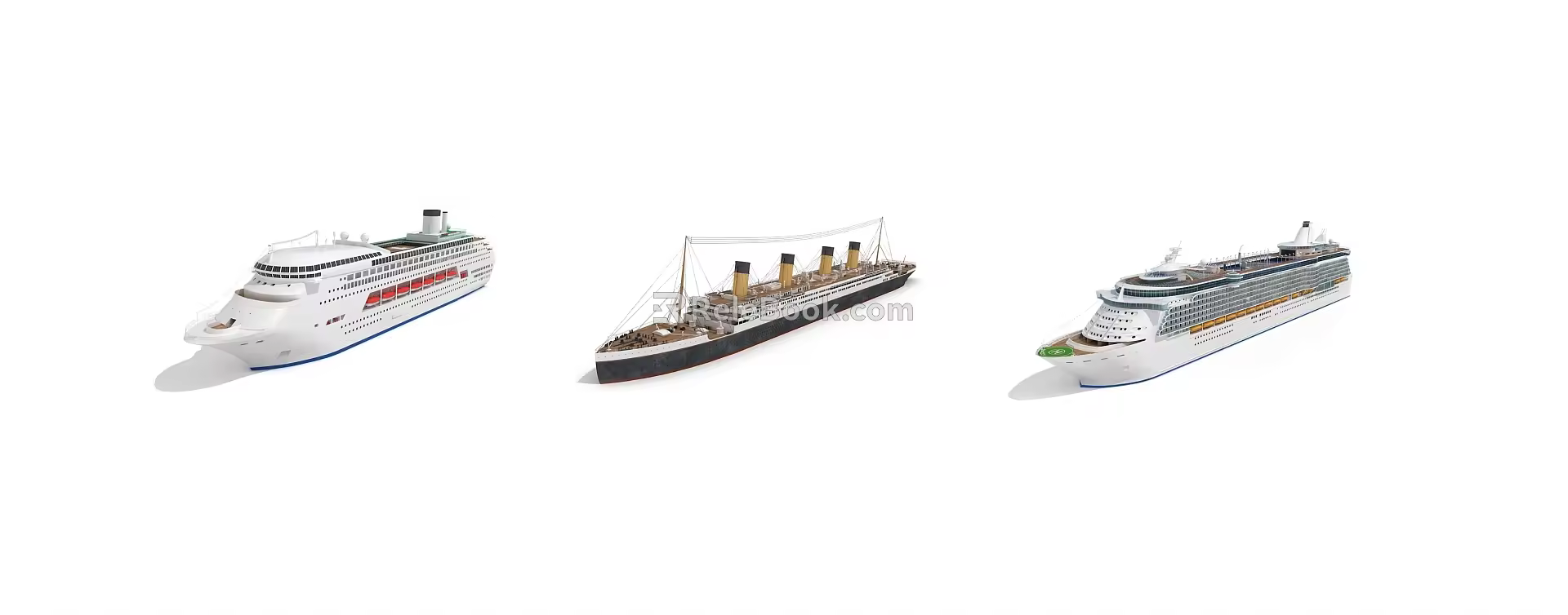 Modern Cruise Large Cruise 3d model